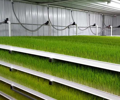 برگزاری دوره علوفه هیدروپونیک 