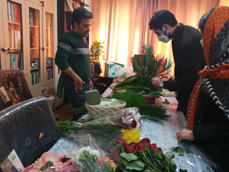 برگزاری دوره خصوصی گل آرایی مورخ 9 اسفند 1400